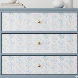 Papel de Seda para Decoupage Floral Pastel