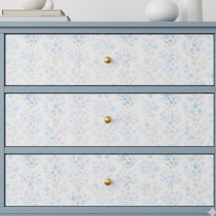 Papel de Seda para Decoupage Floral Pastel