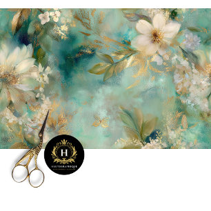 Papel de Seda para Decoupage Floral Vintage Elegan