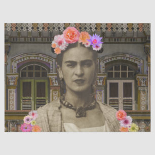 Papel de seda para decoupage Frida