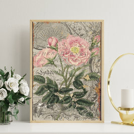 Papel de seda para decoupage rosa en polvo cremoso
