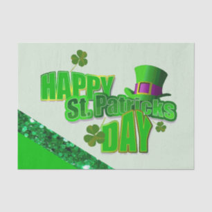 Papel de seda para el día de San Patricio