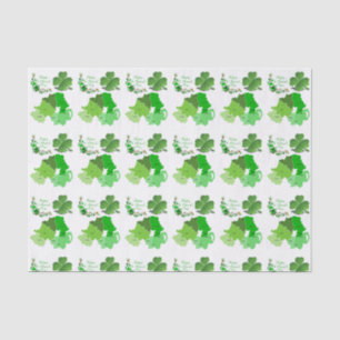 Papel de seda para el día de San Patricio