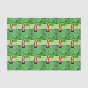 Papel de seda para el Día de San Patricio