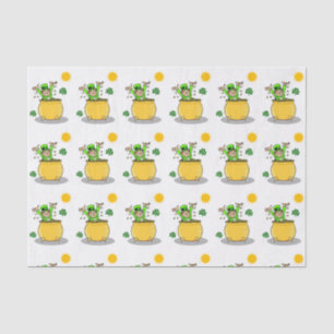 Papel de seda para el Día de San Patricio
