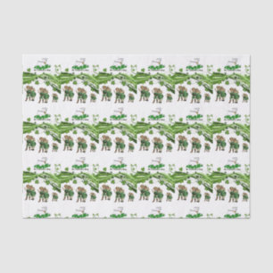 Papel de seda para el Día de San Patricio