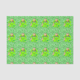 Papel de seda para el Día de San Patricio