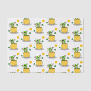 Papel de seda para el día de San Patricio