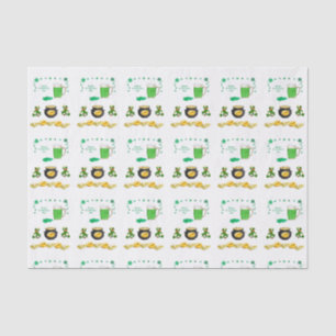 Papel de seda para el día de San Patricio