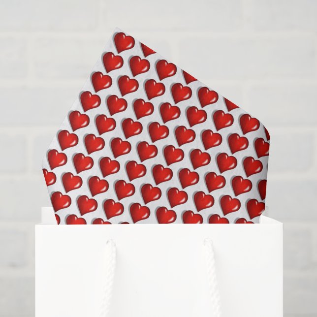 Papel de seda para el día de San Valentín Corazone (Bolsa de regalo)