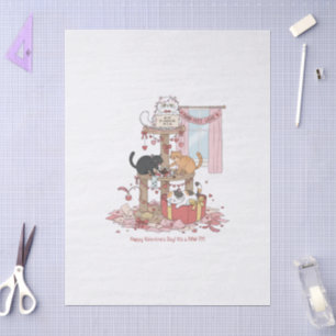 Papel de seda para el Día de San Valentín del Maul