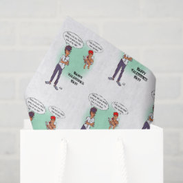Papel de seda para el día de San Valentín para lób