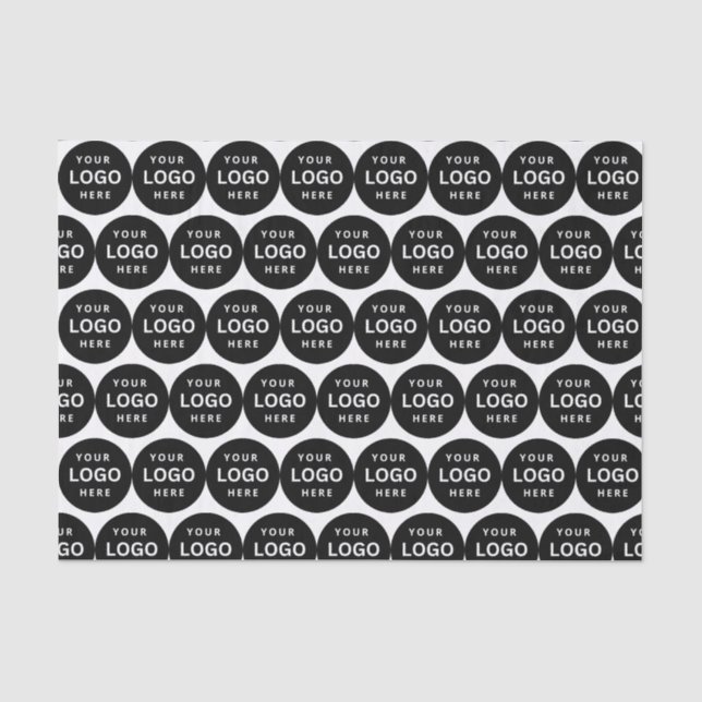 Papel de seda para embalaje de empresa o negocio (Anverso)