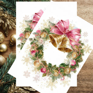 Papel de seda para fiestas con diseño de corona de