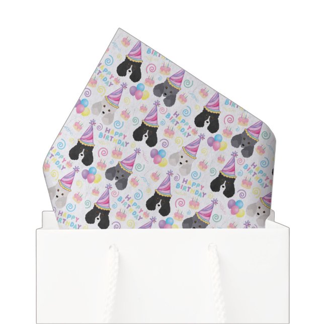 Papel de seda para fiestas poodle (Subido por el creador)