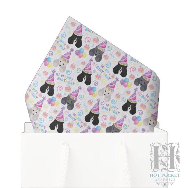 Papel de seda para fiestas poodle (Subido por el creador)