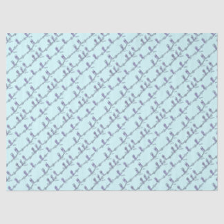 Papel de seda para lecciones de baile (Azul)