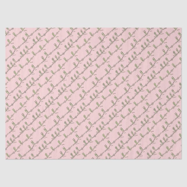 Papel de seda para lecciones de baile (Rosa) (Anverso)