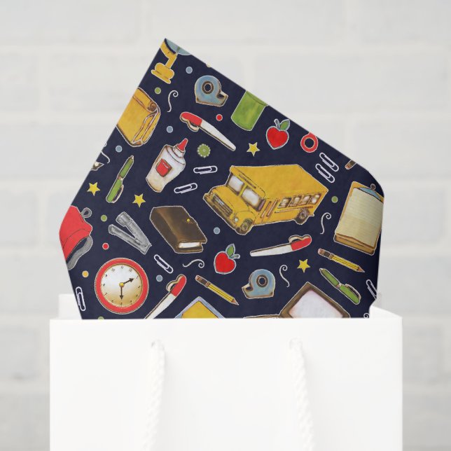 Papel de seda para maestro de escuela (Bolsa de regalo)