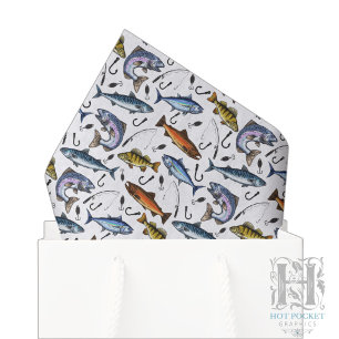 Papel de seda para pesca