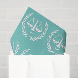 Papel de seda para regalo de graduación de faculta