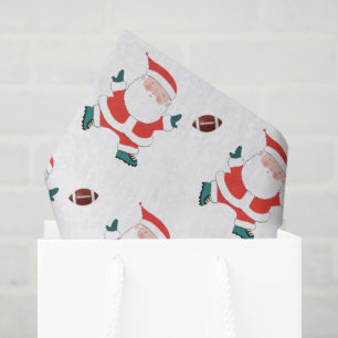 Papel de seda para regalo de Navidad de fútbol
