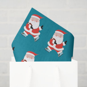 Papel de seda para regalo de Navidad de fútbol ame