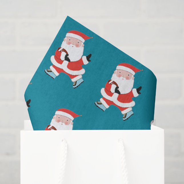 Papel de seda para regalo de Navidad de fútbol ame (Bolsa de regalo)