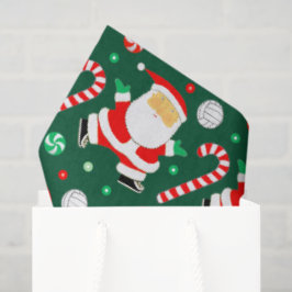 Papel de seda para regalo de vacaciones de voleibo