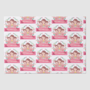 Papel de seda para regalo del Día de la Madre herm