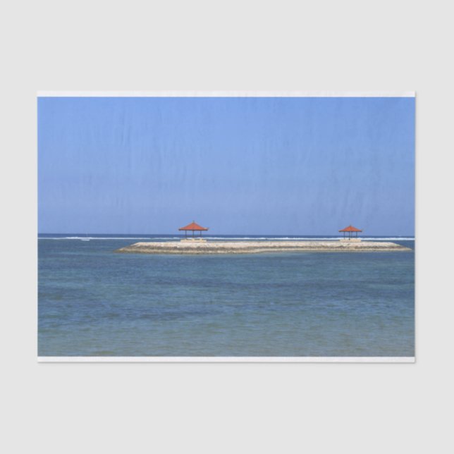 Papel De Seda Paraíso tropical (Anverso)