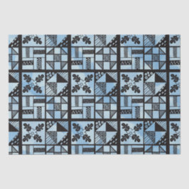 Papel De Seda Parche Blue Quilters
