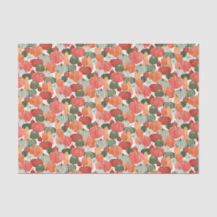 Papel De Seda Parche de calabaza ilustrado