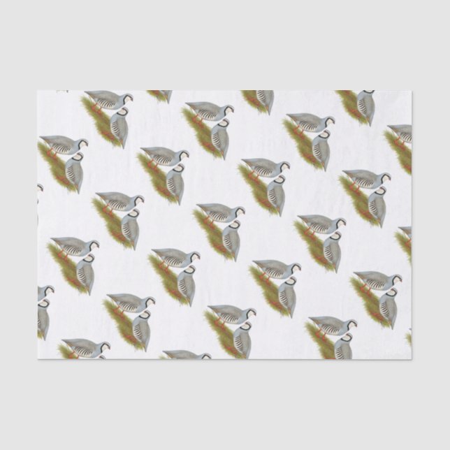 Papel De Seda Pareja Chukar (Anverso)