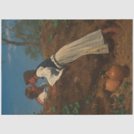 Papel De Seda Pareja de besos (The Kiss) (por von Pettenkofen)