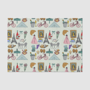 Papel De Seda París romántico