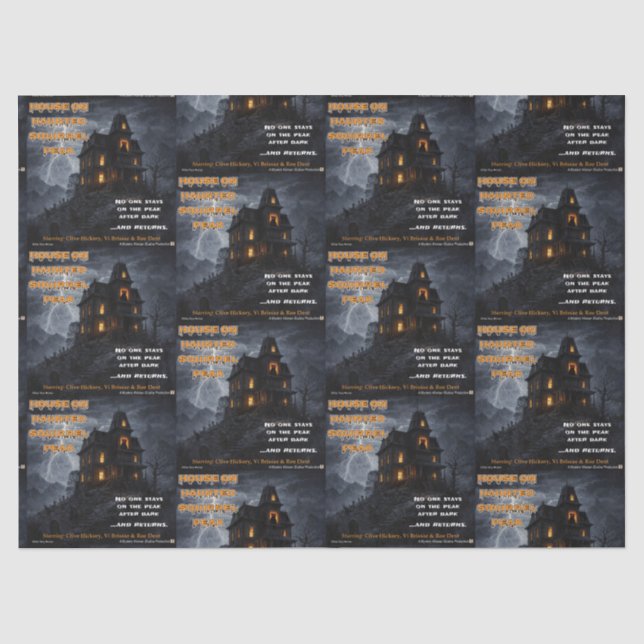 Papel De Seda Parodia de Haunted Squirrel Peak (Anverso)