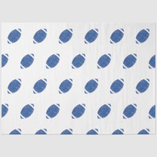 Papel De Seda Partido de Cumpleaños Azul Blanco