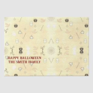 Papel De Seda Partido Halloween Cuate Spooktacular