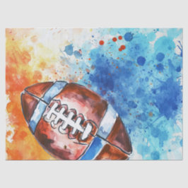 Papel De Seda Partido temático del fútbol personalizado