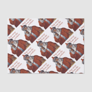 Papel De Seda Paso lejos de las galletas