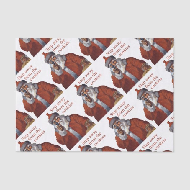 Papel De Seda Paso lejos de las galletas (Anverso)