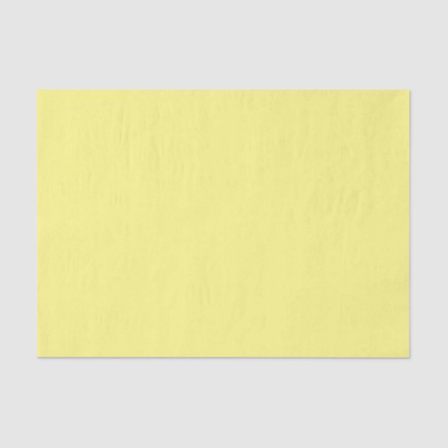 Papel De Seda Pastel amarillo (Anverso)