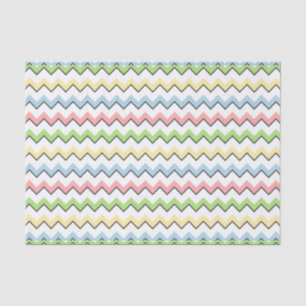 Papel De Seda Pastel Chevron-Drop Shadow por Shirley Taylor