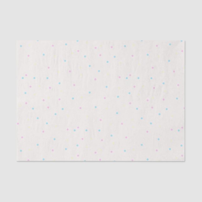 Papel De Seda Pastel Confetti (Anverso)