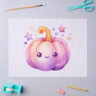Papel De Seda Pastel de Calabaza con Estrellas Vibe Soñador Lind