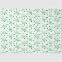 Papel De Seda Pastel de Cumpleaños de San Patricio Patrón