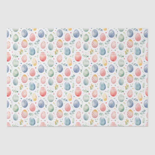 Papel De Seda Pastel de Huevo de Pascua Serenade (Anverso)