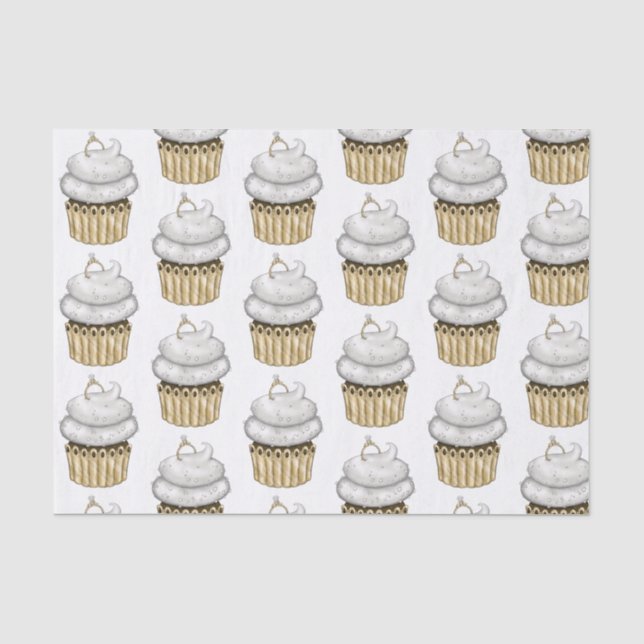 Papel De Seda Pastel de Sweet Engagement (Anverso)