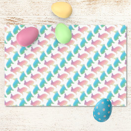 Papel De Seda Pastel Easter Bunnies